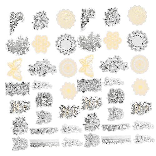 MOLUCKFU 60St Pocket-Sticker-Pack Scrapbooking Sticker Scrapbook Stickers Vintage Sticker Sammelalbum liefert Sortiment Scrapbook-Aufkleber Dekor Laptop-Aufkleber Geschenkaufkleber Papier von MOLUCKFU