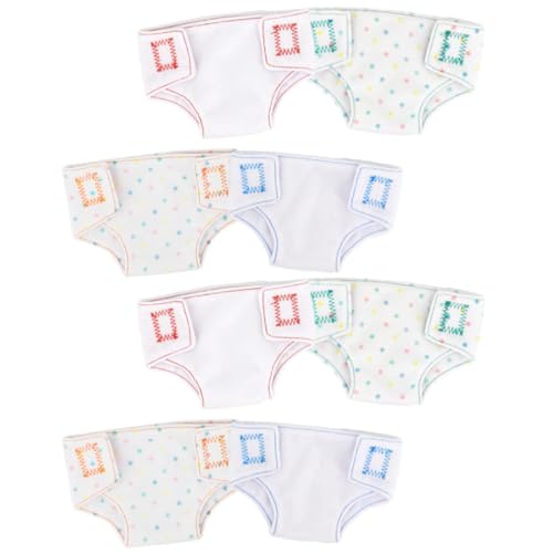 MOLUCKFU 8 Stück Teiliges Elastisch Mini doll höschen Dekorativ Spielzeugpuppen Vielseitig Passend Leicht und Komfortabel Zufällige Designs MOLUCKFU 8 Stück Teiliges Elastisch Mini doll höschen Dekorativ Spielzeugpuppen Vielseitig Passend Leicht und Komfortabel Zufällige Designs von MOLUCKFU