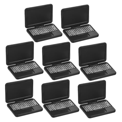MOLUCKFU 8 Stück Teiliges Miniatur-Laptop Puppenhäuser Realistische Faltbare aus Kunststoff Fördert Technikinteresse Kreativität und Frühe Bildung durch Interaktives Rollenspiel MOLUCKFU 8 Stück Teiliges Miniatur-Laptop Puppenhäuser Realistische Faltbare aus Kunststoff Fördert Technikinteresse Kreativität und Frühe Bildung durch Interaktives Rollenspiel von MOLUCKFU