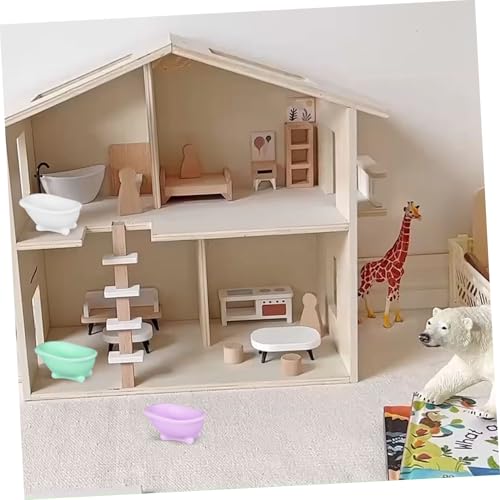 MOLUCKFU 8 Stück Teiliges Miniatur badewannen Langlebigem Harz Detailreiche Puppenhaus deko Realistische Mini Badewannen für Micro Landschaften Puppenhaus Badezimmer Zubehör Vielseitige MOLUCKFU 8 Stück Teiliges Miniatur badewannen Langlebigem Harz Detailreiche Puppenhaus deko Realistische Mini Badewannen für Micro Landschaften Puppenhaus Badezimmer Zubehör Vielseitige von MOLUCKFU