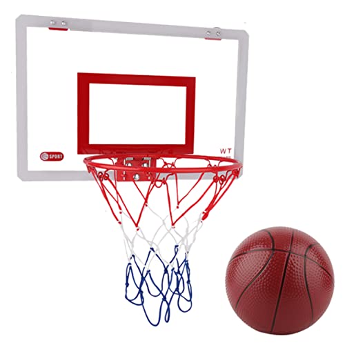 MOLUCKFU Basketballbrett Set Zum Aufhängen An Der Wand Transparentes Design Mit Eisenrahmen Für Indoor Und Outdoor Spiel Vielseitiges Sportzubehör von MOLUCKFU