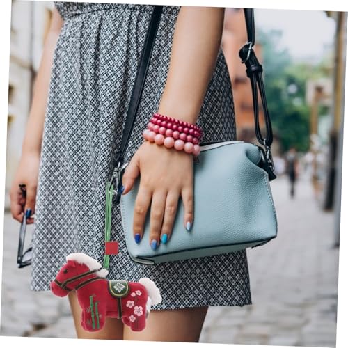 MOLUCKFU Chinesischer Tierkreis Pferdeanhänger Plüschfigur Jahr Glücksbringer Weiches Kuscheltier Auto Rucksack Dekoration Vielseitiges Geschenk MOLUCKFU Chinesischer Tierkreis Pferdeanhänger Plüschfigur Jahr Glücksbringer Weiches Kuscheltier Auto Rucksack Dekoration Vielseitiges Geschenk von MOLUCKFU