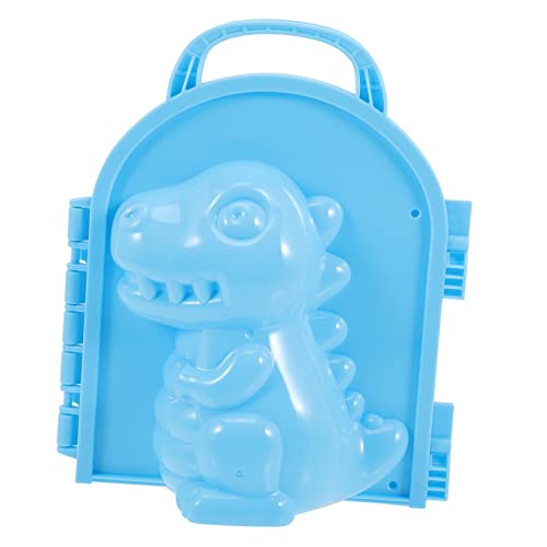 MOLUCKFU Dinosaurier-schneeballmaschine Schneemann-kit Schneeformen Im Winter Schneeballspielzeug Für Winterkinder Spielzeug Für Kinder Schneeballformen Schneeball-Clip Plastik Sky-Blue von MOLUCKFU