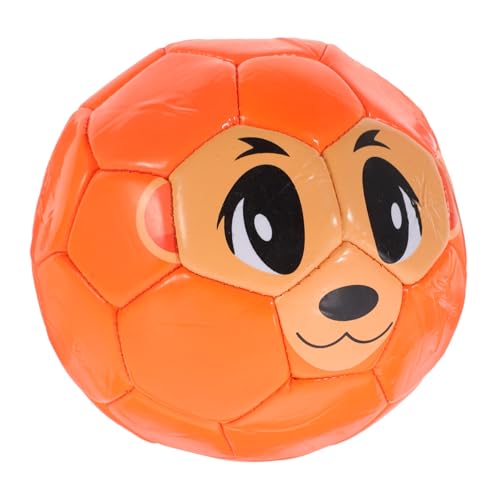 MOLUCKFU Eltern Kind Fußball Fußball Kindersport Fußball Training Ball Sport Fußball Training Erwachsene Versorgung Kinderfußball Für Kleinkinder Kindersportball Pu ​​Orange von MOLUCKFU