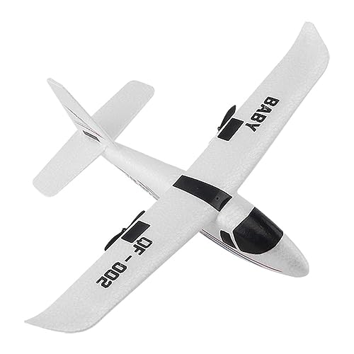 MOLUCKFU Fern Gesteuertes Segel Flugzeug Flugzeugspielzeug Für Kleinkinder 3D-flugzeugmodelle Schaumflugzeug Werfen Flugzeug Auseinander Nehmen 3D-konstruktionsspielzeug Rc-Flugzeug Weiß von MOLUCKFU