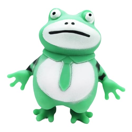 MOLUCKFU Frosch langsamer Rückprall Spielzeug für Kinder kinderspielzeug Slack Kinder spielsachen Funny dehnbares Spielzeug für Angst kleine Quetschspielzeuge Druckspielzeug Green von MOLUCKFU