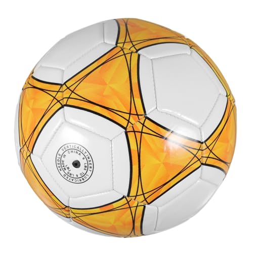 MOLUCKFU Fußballmaschine Nr. 5 Jugend Fußball Übungstrainingsball Fußball-trainingsball Klassischer Fußball Indoor-spielball Fußballgröße 5 Sport Fußball Offizieller Fußball Sportspiel PVC von MOLUCKFU