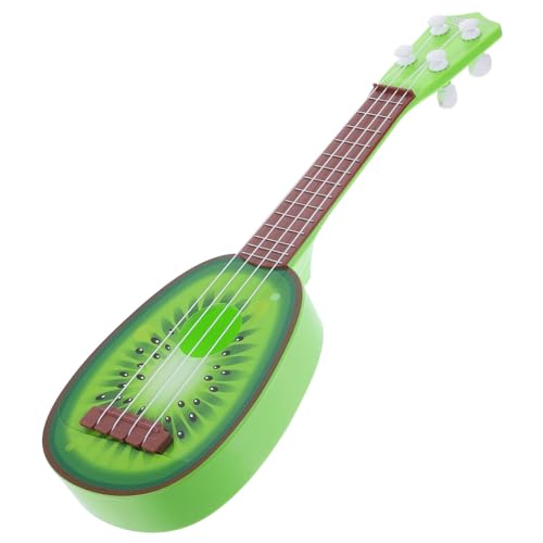 MOLUCKFU Gitarre für kinderinstrumente musikinstrumente für Mini-Gitarre Ukulele Guitar Ukulele üben elektrische Gitarre Mini-Ukulele Plastik Green von MOLUCKFU