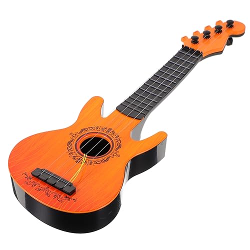 MOLUCKFU Gitarrenmodell kindergitarre kinderinstrumente Gitarrenform adventsgeschenke kindergeschenke Ukulele Anfänger Gitarre Musikinstrument Mini-Instrument Plastik von MOLUCKFU