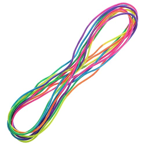 MOLUCKFU Gummiband Springseile Springseil für Kampfseil Outdoor- interaktives kinderparty mitgebsel Kinderspielzeug im Freien Chinesisches Springseil Plastik von MOLUCKFU