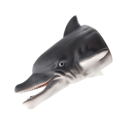 MOLUCKFU Handpuppe Delfin Realistische Tier Handpuppe für Rollenspiele Kreatives Interaktives für Jungen und Mädchen Graue Meereswelt Figur aus Sicherem Material MOLUCKFU Handpuppe Delfin Realistische Tier Handpuppe für Rollenspiele Kreatives Interaktives für Jungen und Mädchen Graue Meereswelt Figur aus Sicherem Material von MOLUCKFU