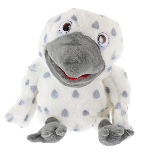 MOLUCKFU Handpuppe Eule Vogel Handpuppe Vogelpuppe Puppen Lernspielzeug Interaktives Eltern-Kind-Spielzeug Kreatives Puppenspielzeug Cartoon-handpuppe Plüschpuppenspielzeug ，pp von MOLUCKFU