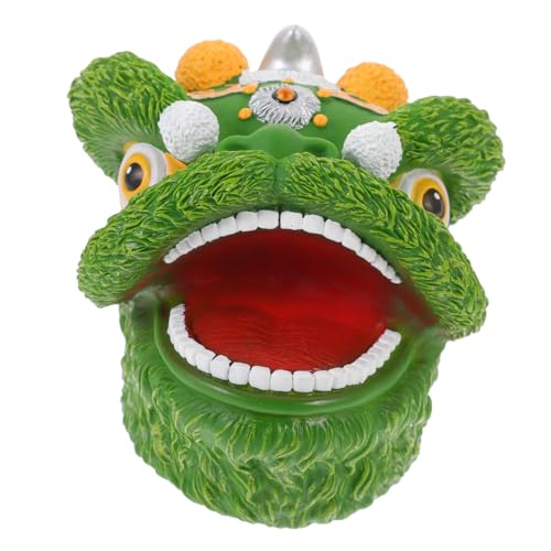 MOLUCKFU Handpuppe Geschichtenerzählende Tierhandpuppen Puppen Lernspielzeug Tanzende -handpuppe Interaktives Spielzeug Tierische Handpuppe Handpuppen Für Kinder Green Plastik von MOLUCKFU