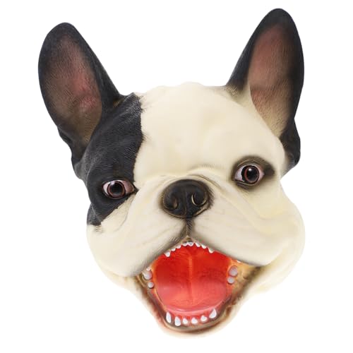 MOLUCKFU Handpuppe Mini Puppenspielzeug Partyzubehör Hundekopf Handschuhspielzeug Hundekopfpuppen Geschichtenerzählpuppenspielzeug Puppen Für Erwachsene Hundepuppen Kinderpuppen von MOLUCKFU