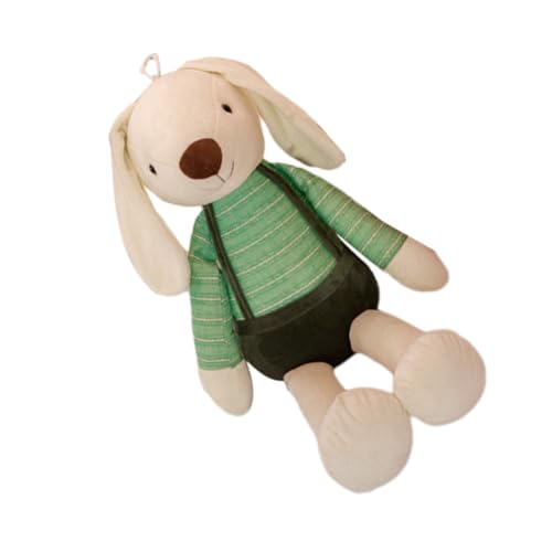 MOLUCKFU Hasenpuppe Hase Babyspielzeug Kaninchen Spielzeug Hasenspielzeug Für Kinder Kuscheltier Hase -häschen-Spielzeug Hase Stofftier Klein Stoffhase Plüsch Dark Green von MOLUCKFU