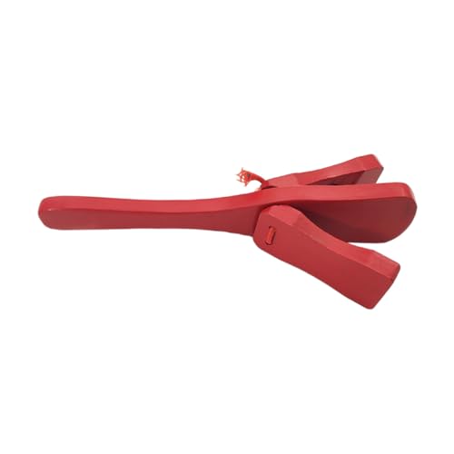 MOLUCKFU Holz Hand Castagnetten für Kleinkinder Pädagogisches Musikinstrument mit Angenehmem Klang Kindgerechte Farbenfrohes Design und Feinmotorik für Eltern Junge Mädchen Interaktion MOLUCKFU Holz Hand Castagnetten für Kleinkinder Pädagogisches Musikinstrument mit Angenehmem Klang Kindgerechte Farbenfrohes Design und Feinmotorik für Eltern Junge Mädchen Interaktion von MOLUCKFU