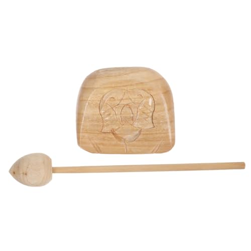MOLUCKFU Holz Percussion Robustes Musikinstrument aus Hochwertigem Kiefernholz mit Schlägel für Kleinkinder zum Musikalisch Lernen und Eltern Junge Mädchen Spiel MOLUCKFU Holz Percussion Robustes Musikinstrument aus Hochwertigem Kiefernholz mit Schlägel für Kleinkinder zum Musikalisch Lernen und Eltern Junge Mädchen Spiel von MOLUCKFU