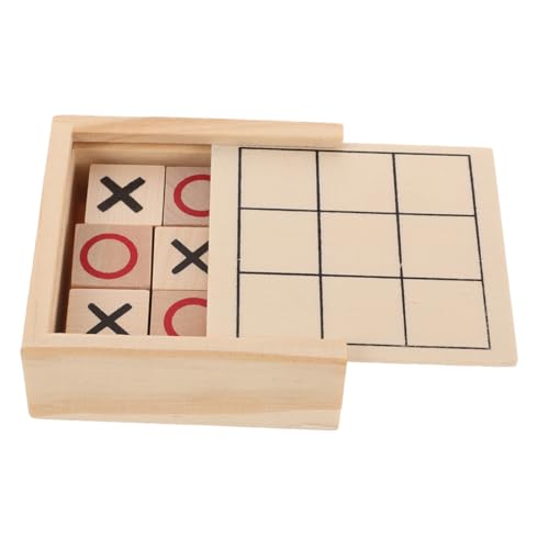 MOLUCKFU Holzspielzeug Strategiespiel Spielbrett Familien-puzzlespiel Tragbares Brettspiel mit Aufbewahrungsbox Reisespielzeug Lernspiel MOLUCKFU Holzspielzeug Strategiespiel Spielbrett Familien-puzzlespiel Tragbares Brettspiel mit Aufbewahrungsbox Reisespielzeug Lernspiel von MOLUCKFU