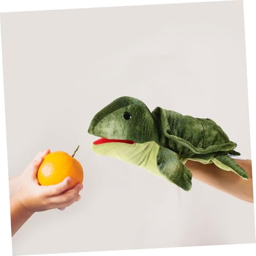 MOLUCKFU Interaktive Schildkröten handpuppe aus Plüsch Weiches Kuscheltier Geeignet zum Geschichtenerzählen Kreatives Handspielzeug für Vorschule und Rollenspiele MOLUCKFU Interaktive Schildkröten handpuppe aus Plüsch Weiches Kuscheltier Geeignet zum Geschichtenerzählen Kreatives Handspielzeug für Vorschule und Rollenspiele von MOLUCKFU