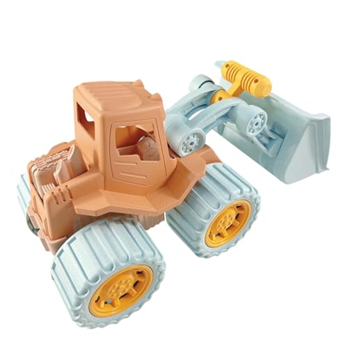 MOLUCKFU Kinder-Bulldozer Baufahrzeug-Spielzeug Sandkasten-Spielzeug Für Kinder Strand-Sandspielzeug Technisches Fahrzeug BAU-Traktor-Modell Kinderfahrzeug-Spielzeug Technisches von MOLUCKFU