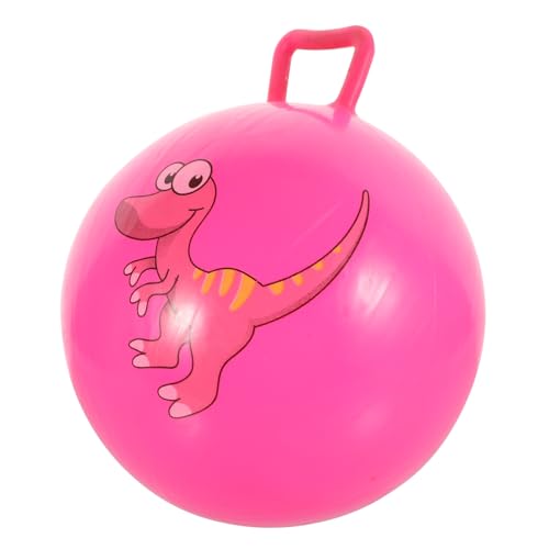 MOLUCKFU Kinder Pädagogisches Spielzeug Aufblasbarer Hop Ball 25 cm Zufällige Farbe Springender Hüpfball Für Drinnen Und Draußen Spaß Und Bewegung von MOLUCKFU