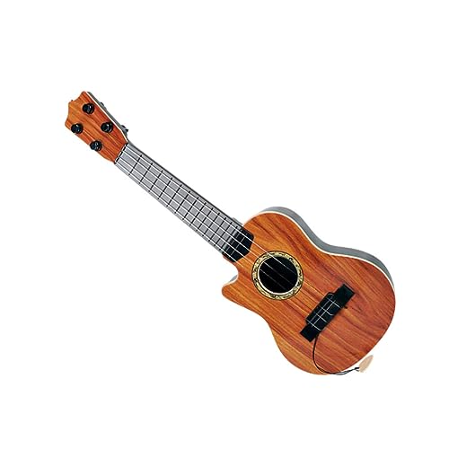 MOLUCKFU Gitarre Für Anfänger Kinder Kleinkinder Musikinstrumente Baby-gitarrenspielzeug 1 Stück Kunststoff-gitarrenmodell Sicheres Kinder-Musik-requisit von MOLUCKFU