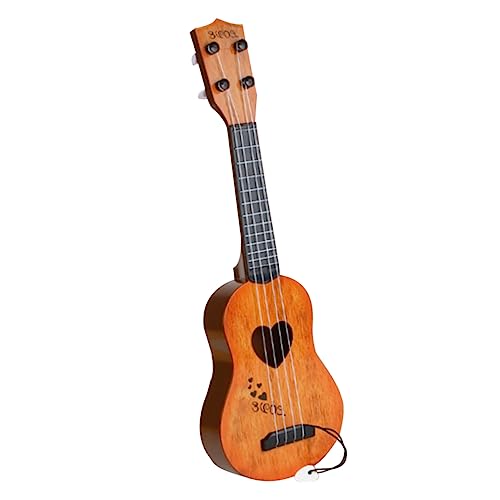 MOLUCKFU Kinder Ukulele Kinder Ukulele Spielzeug Kidcraft Spielset Kleinkind Ukulele Modell Spielzeug Für Kinder Mini Kindermusikinstrumente Ukulele Musikspielzeug von MOLUCKFU