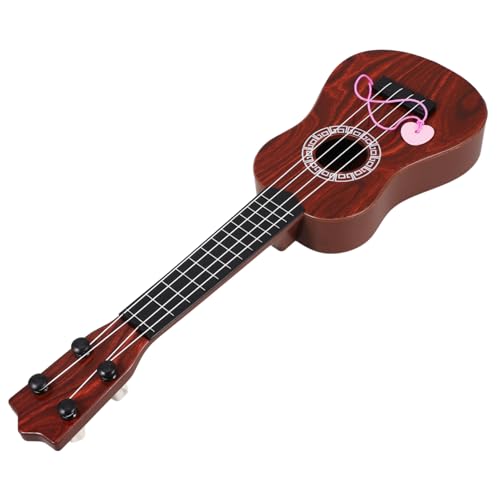 MOLUCKFU Pädagogisches Kinder-Ukulele-gitarrenspielzeug Große Mini-Ukulele Für Kleinkinder Spielzeug Zur Frühen Musikerziehung von MOLUCKFU