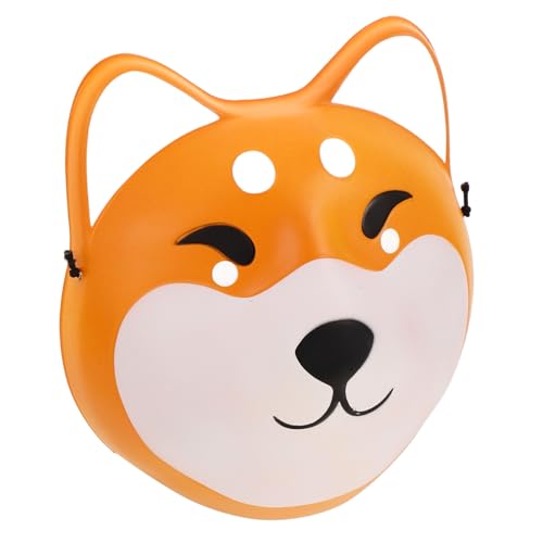 MOLUCKFU Kreative Tiermaske Zum Ausmalen Fuchs Maske Für Kostümpartys Maskerade Und Cosplay Ideal Für Kinder Und Erwachsene Individuell Gestaltbar Kurzhaariger Fuchs Partyzubehör von MOLUCKFU