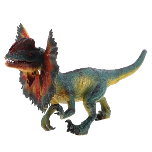 MOLUCKFU Dinosaurier-Spielzeug Dino Kinder Doppelkamm Dinosaurier Modell Realistisches Simulation Dinosaur Figurine Für Plastisches Tiermodell Für Lernspielzeug Und Dekoration Cc Großformat von MOLUCKFU