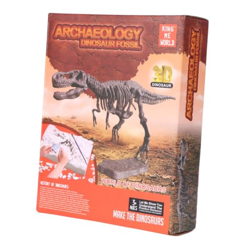 MOLUCKFU Leuchtendes Dinosaurier Spielzeug Dino Knochen Skelett Spielzeug Dinosaurier Tiersammlung Dinosaurier Wissenschaftsspiel Montessori Lernspielzeug Leuchtendes Dinosaurier von MOLUCKFU