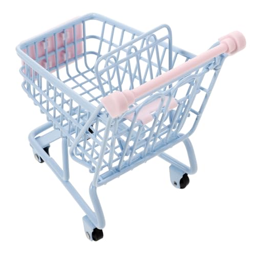 MOLUCKFU Mini Einkaufswagen Mini Spielzeug Für Kinder Kinderspielzeug Schubkarre Mini Einkaufswagen Miniatur Supermarktwagen Kleiner Supermarktwagen Supermarktwagen Spielzeug Für von MOLUCKFU