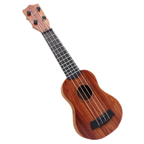 MOLUCKFU Mini Kinder Ukulele Gitarre Aus Hochwertigem Pädagogisches Musikinstrument Für Kleinkinder Ideal Für Anfänger Fördert Musikalische Fähigkeiten Und Kreativität Buntes von MOLUCKFU