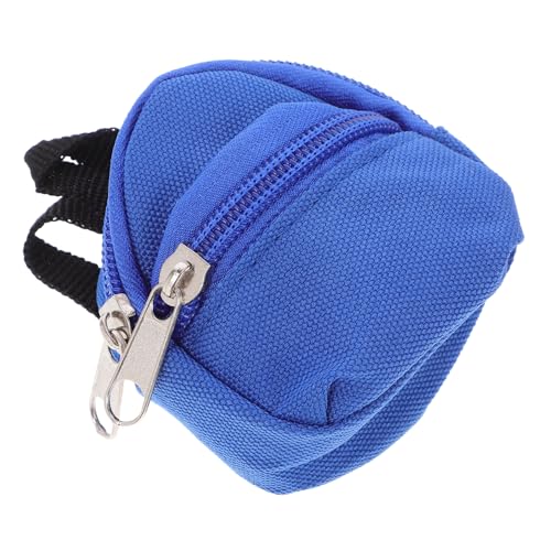 MOLUCKFU Mini Schulranzen Modell Rucksack Für Kinder Puppenzubehör Spielzeug Kinderspielzeug Mini Rucksack Modell Miniatur Puppenrucksack Simulationspuppen Rucksack Tasche Mikro von MOLUCKFU