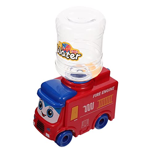 MOLUCKFU Mini Wasserspender Feuerwehrauto Trinkbrunnen für Fantasievolles Leicht Tragbar Kreative Entwicklung Leuchtende Farben MOLUCKFU Mini Wasserspender Feuerwehrauto Trinkbrunnen für Fantasievolles Leicht Tragbar Kreative Entwicklung Leuchtende Farben von MOLUCKFU