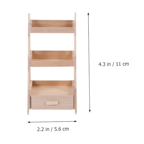 MOLUCKFU Miniatur Heimdekoration Simulations Blumenregal Für Puppenhäuser Miniatur Blumenregal Modell Puppenhauszubehör DIY Deko Für ädchen von MOLUCKFU