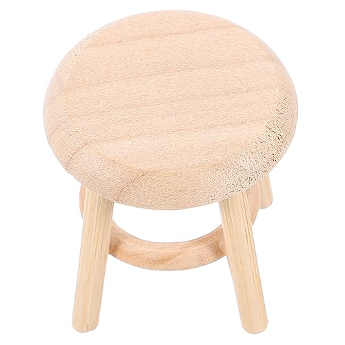 MOLUCKFU Miniatur Hocker Für Puppenhaus Einrichtung Rundhocker Aus Mini Möbel Deko Für Miniatur Garten MOLUCKFU Miniatur Hocker Für Puppenhaus Einrichtung Rundhocker Aus Mini Möbel Deko Für Miniatur Garten von MOLUCKFU