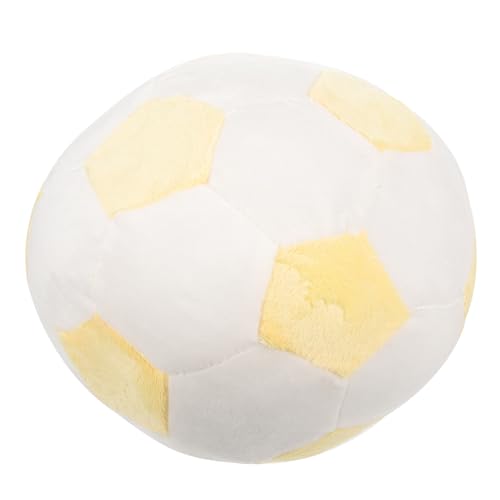 MOLUCKFU Plüschballspielzeug Kinderfußball Fußballdekor Für Jungenzimmer Fußballsachen Für Mädchen Kinderkram Kuscheltiere Für Mädchen Spielzeug Für Mädchen Plüschtiere Pp Baumwolle von MOLUCKFU