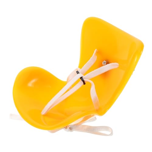 MOLUCKFU Puppensicherheitssitz Autositz-Spielzeugmodell Puppe autositz Puppen-Kindersitz Kindersitz Spielzeug Puppen Sicherheitssitz Puppenautositz Puppensitz fürs Auto Plastik Orange von MOLUCKFU