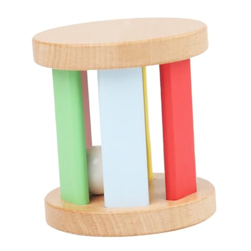 MOLUCKFU Rassel Roller Instrument Für Babys Montessori Lernspielzeug Zur Frühkindlichen Musikinstrument Für Kleinkinder Und äuglinge von MOLUCKFU