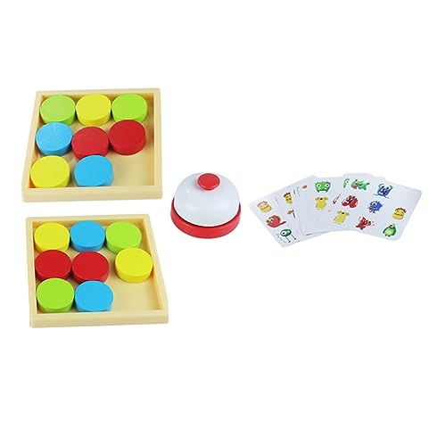 MOLUCKFU Schiebetischspiel Holz Frühpädagogisches Spielzeug Brettspiel Für Kinder Schiebepuzzle Holzspielzeug Lernspielzeug Ab 3 Jahren 1 Satz von MOLUCKFU