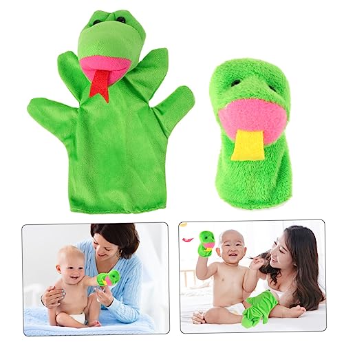 MOLUCKFU Tierhandpuppen Schlangenform Lustige Handpuppen Für Zur Eltern Kind Interaktion Weiche üschspielzeuge Für Kreatives Und Lernen von MOLUCKFU