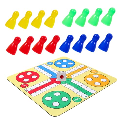 MOLUCKFU Tragbares Flugschach Spielset mit Faltbarem Brett Interaktives Reiseschach Kleines Schachbrett mit Praktischem Klappdesign für Unterwegs und Geschenk MOLUCKFU Tragbares Flugschach Spielset mit Faltbarem Brett Interaktives Reiseschach Kleines Schachbrett mit Praktischem Klappdesign für Unterwegs und Geschenk von MOLUCKFU