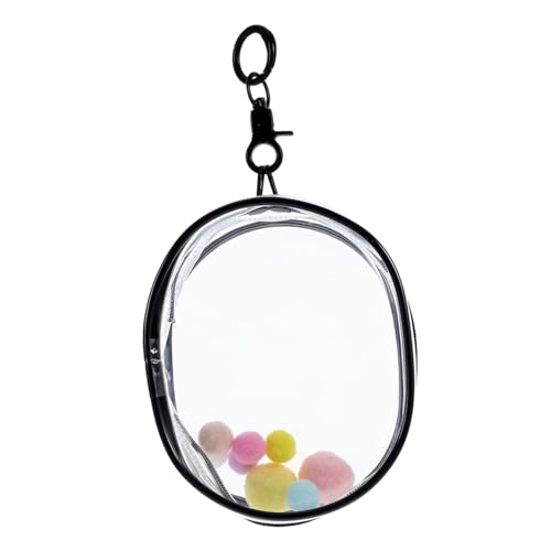 MOLUCKFU Transparente PVC Puppentasche mit Schlüsselanhänger Mini Aufbewahrungstasche für Puppen und Figuren Leichter Tragbarer Displaybeutel für Reisen und Ausflüge MOLUCKFU Transparente PVC Puppentasche mit Schlüsselanhänger Mini Aufbewahrungstasche für Puppen und Figuren Leichter Tragbarer Displaybeutel für Reisen und Ausflüge von MOLUCKFU