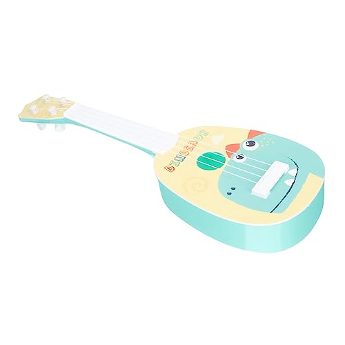 MOLUCKFU Ukulele für Kinder simulierte Ukulele Kinder-Ukulele-Lernspielzeug Jungenspielzeug kinderinstrumente Kinder musikinstrumente Gitarrenmodell Ukulele aus Kunststoff Abs Yellow von MOLUCKFU