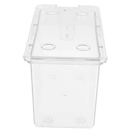 MOLUCKFU Verschlussbox Abfallkartenbox Poker Große Spielkarten Dekorative Spielkoffer Leere Karten Großer Handelskoffer Spielkartenetui Acryl Transparent von MOLUCKFU