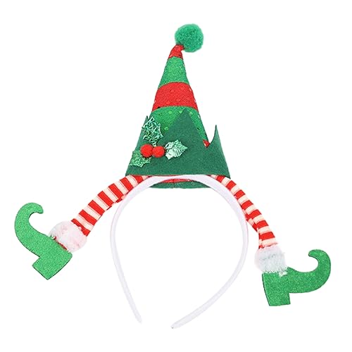 MOLUCKFU Weihnachtsbedarf weihnachts kopfschmuck weihnachtskopfschmuck weihnachten kopfschmuck Weihnachtsmann Haarband weihnachtsdeko weihnachtliches Haar-Accessoire Partyzubehör Plüsch von MOLUCKFU