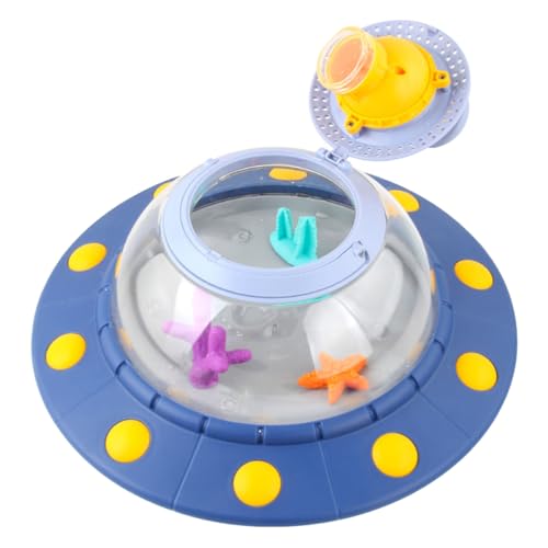 MOLUCKFU biologischer Beobachtungseimer Kidcraft-Spielset UFO-Spielzeug Insektenfangset Käfig Tierspielzeug kindererziehung aufklärung Kinder Insektenfänger-Behälter Fehlersammlung Plastik von MOLUCKFU