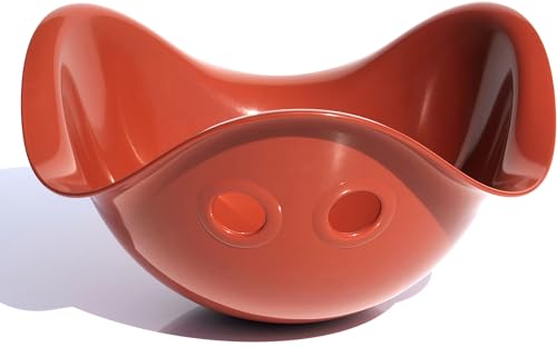 MOLUK 2843508 Bilibo Terracotta, Balance, endlose Spiel-Möglichkeiten, Motorikspielzeug für Kinder ab 2 Jahren, Spielschale, innovatives Lernspielzeug, 39 cm von MOLUK