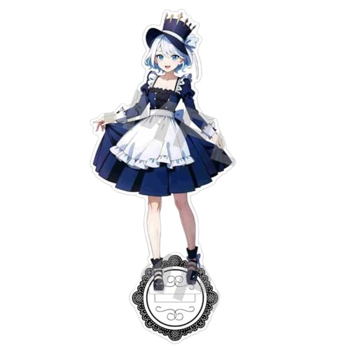 MOLVUS Genshin Impact Anime-Figur Maid Bunny Girl Stand Spielfigur Acryl Peripherie-Ornamente Sammlungen Peripherie-Tischdekoration (Furina&Focalors) von MOLVUS